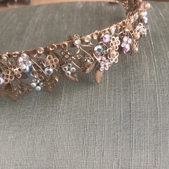 Tiara vintage new and stunning gold - Picture 3 of 7